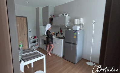 Cail Brodnevski Stepson Fucked Stepmom The Kitchen While She Was Cooking Lunch - small tits - hardcore - amateur