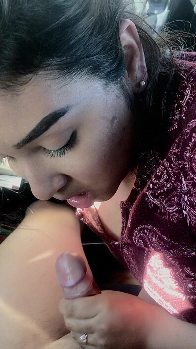 Chubby Mexicana Goes All In Chubby Amateur Latina Backseat Pov - latina - sloppy - pov