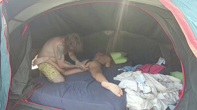 AR 08 Slutty brunette fucking at the campsite 720p - brunette - beautiful - blowjob