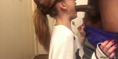 BBC cockslut ginger blow - cocksucking - asslicking - deepthroat - bbc - ginger
