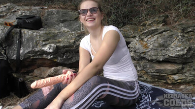 Hot 20yo Candice Masturbating On Rocky Beach In Croatia Vacation Video Me Fingering - Masturbation - Teen - Amateur - milf - hardcore - blowjob - big tits - big ass - anal