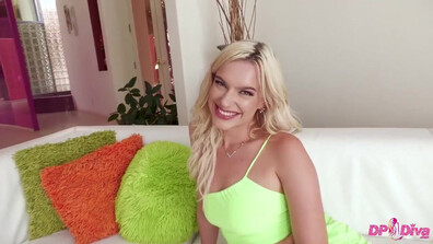 Lindsey Lakes DP Diva - double penetration - threesome - cumshot