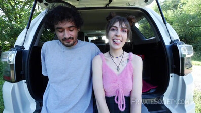 PrivateSociety Quick sex with a Local Slut - teen - blowjob - brunette