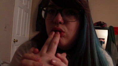 Virghoe Blowjob Spider Gag Hitachi Cum - bbw - blowjob - amateur