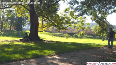 alexa chains meet in park ends with hard fuck - big ass - big tits - blowjob - sex - fuck