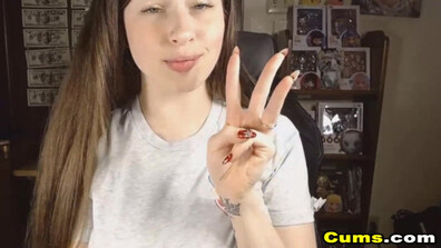 Beautiful With Big Tits Masturbates - cums - cam girl - webcam - masturbate - masturbating - solo girl - amateur - fingering - dildo - blonde girl
