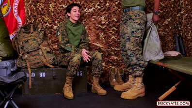 Davina Leos Leos' Final Deployment Part 3of5 Inseminated by her Sergeant - milf - big ass - blowjob