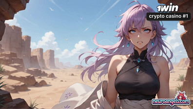 Desert Delight Purple Haired Girl Gets Double Dildo Squirt in Sunny Sands - hardcore - dildo - desert - girl - ai generated - sex - romantic - squirt