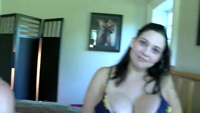 Massive posterior, ample bosom, considerable phallus - amateur - brunette - facial - big tits - big ass - eating pussy - big cock - american - ass - giant