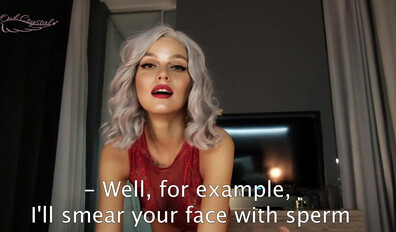 Owlcrystal Sexy Blonde In Red Sucked To The Last Drop - amateur - hardcore - hd porn