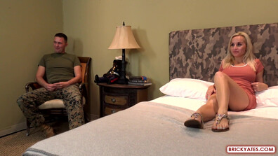 Raylee Marine fucks his wife with socks and bootstraps on - milf - big ass - blowjob