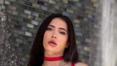 A raven haired woman, Jane Wilde, experiencing intense arousal, is pleasured anally b - anal - brunette - facial - double penetration - threesome - big cock - giant - nude - hard - big dick