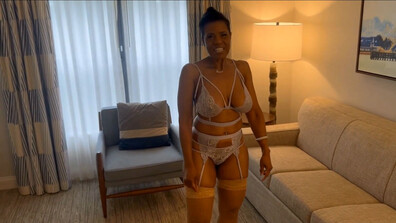 Big Face Shot For Mature Hot Ebony - amateur - black - ebony - mature - big tits - big ass - blowjob - titty fuck - cum on face - lingerie