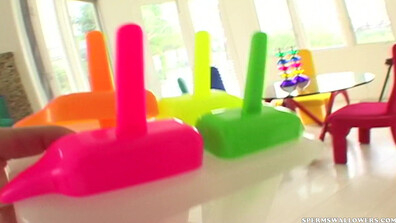 Delilah Strong Cum Popsicles JJ - blowbang - foodplay - vintage