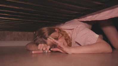 Diana Rider Stuck Under The Bed Roughly Fucked Stepsister - hardcore - small tits - amateur