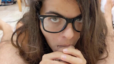 Glasses nerd cocksucking cumslut - cocksucking - cumslut - suckslut - nerd - glasses - uncut