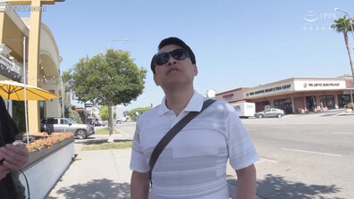 HIKR 227 Big tits black girl picked up at a bus stop in LA a - asian