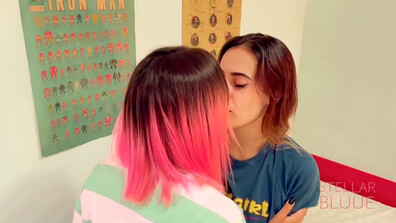 Stellar Bluue & Ronda SG - brazilian - tattooed