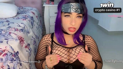 Cosplay de Anko Mitarashi do Naruto realizando um boquete intenso com ejaculação na b - big tits - gozada na boca - hardcore - blowjob - gozadas - gostosa - latin - porno hd - anime - modelos verificadas
