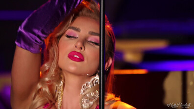 Kenzie Anne A True Bombshell in 4K - beautiful face - blondes - busty - glamour - heels - masturbation - pin-up - pornstar - shaved - striptease