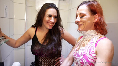 Kitty Kat & Firegirl Filthy Foursome - milf - babe - brunette - hardcore - amateur - creampie - british