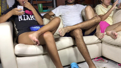 Mariangel Belle They Started To Fuck While We Were Watching Tv Mariangel S Fuckin - latina - amateur - hardcore