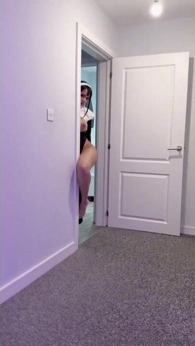 Nun Facial Cumshot - big ass - big tits - blowjob - sex - fuck