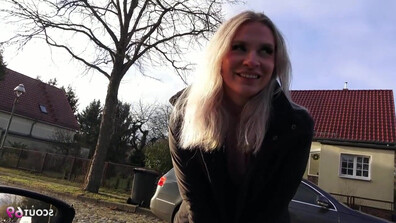 A fair haired young woman named Lisa initiated conversation and engaged in a provocat - blonde - blowjob - teen (18+) - german - cum in mouth - big cock - pick up - missionary - petite - real homemade