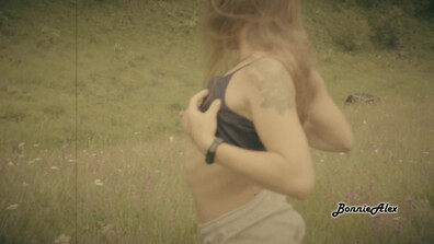 Bonniealex She Has An Amazing Orgasm While Riding A Cock Outdoor Sex In The Mount - amateur - hardcore - public