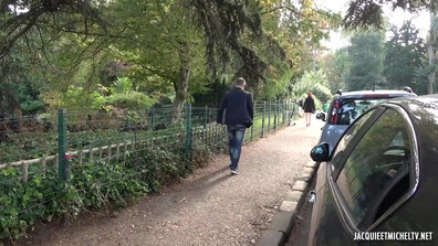 JacquieEtMichelTV – Alex Harper, Alex Goes To The Bois De Boulogne - blowjob - stockings - hardcore - pussy - doggystyle - cumshots - red - head - threesome - lingerie