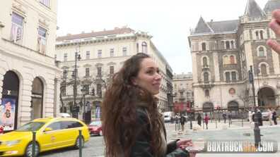 Leyla Bentho shows her oral skills - brunette