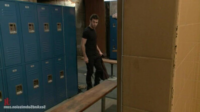 Tiny Sensei pearl skinny bdsm beatdown locker room - bondage - deepthroat - blowjob - skinny - suckslut - asstoy