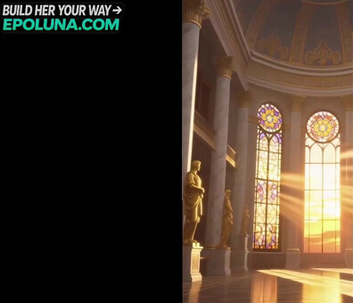Whispers of the Imperial Library Vertical POV - big ass - big tits - blowjob - sex - fuck