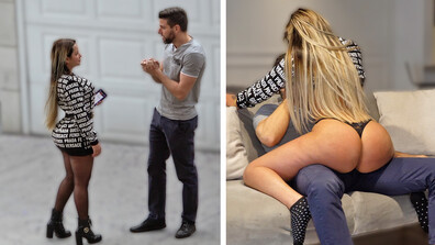 Big Booty Latina Gets Seduced And Fucked By Fake Modelling Agency Owner - latina - venezuelan - venezolana - south american - brunette - petite - slim - tanned - gold digger - slut