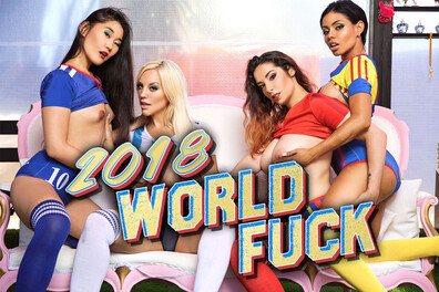 Blondie Fesser, & Zenda Sexy, & Katana & Canela Skin (2 0 1 8 W o r l d F u c k) - fr