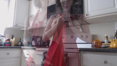 DamnedestCreature Cumming In The Kitchen - amateur - solo - masturbation