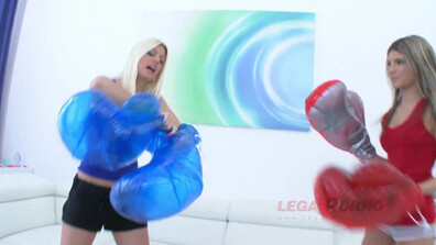 Gina Gerson & Jessy Volt Interracial Anal Threesome - anal