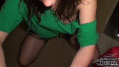 Jackie St Patty's Day blowjob 1080p - brunette