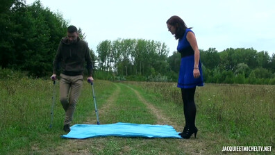 JacquieEtMichelTV – Flora's special treatment - blowjob - stockings - pussy - doggystyle - red - head - outdoor - cumshots - anal - french