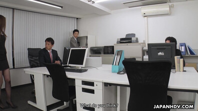 Luke Ichinose Office girl Luke Ichinose shows the whole office how much she likes t - milf - blowjob - big ass