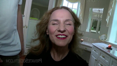 Our assessment of that woman was too low - blowjob - mature - redhead - creampie - deep throat - tattoo - big natural tits - big ass - american - mature mom