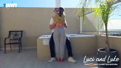 Stuck at home, we penetrate everywhere the hottest XXX porn! - house - rough sex - staircase - hardcore - female orgasm - standing fuck - lucissecret - homemade - real couple - terrace