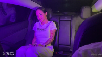 White Chinaa car anal TSSlayer - anal - babe - bbc - hardcore - cum shot - tattoos - teen - deep throat