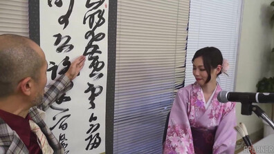 Misato Yoshimura Horny Geisha - japanese - asian - small breasts - babe blowjob - cumshot - creampie