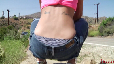 Arial Rose Teens In Tight Jeans 2 - petite