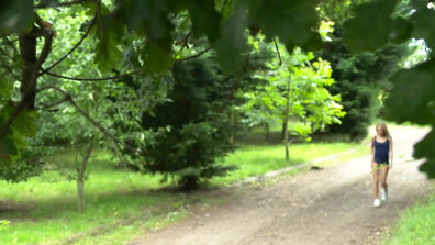 British Slut Outdoor Interracial - interracial