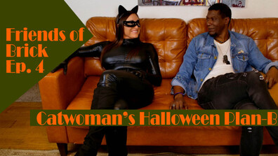 FRIENDS OF BRICK EP.4 CATWOMAN'S HALLOWEEN PLAN B - blowjob - big tits - cheating - wife