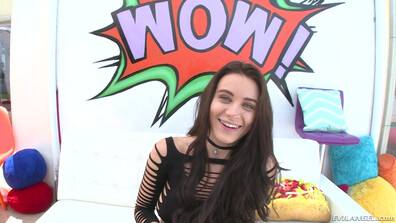 Lana Rhoades Stretching Her Sweet Pussy - big ass - brunette