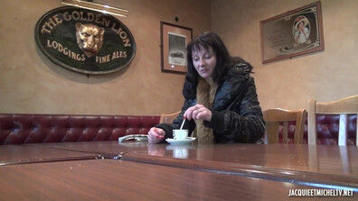 Monica The red stool - mature - blowjob - mom