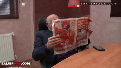Old Man Gets Lucky 16 - blowjob - old and young - petite